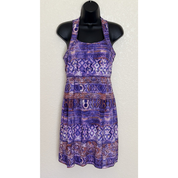 Title Nine Nimblene Dress Outdoor Golf Athletic Tropical Print Shelf Bra, 4 - Picture 2 of 11